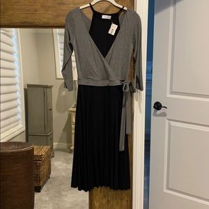 Bailey 44 back and grey dress